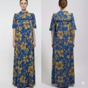 Happy X Nature Floral Maxi Dress Size M